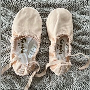 Sansha Pro Pink Ballet Slippers